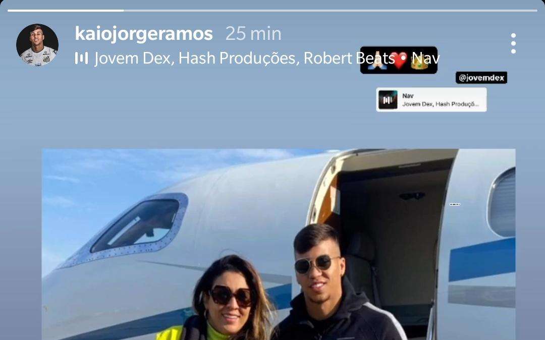 FOTO - Kaio Jorge in volo verso Torino: nei prossimi giorni firmerà per la Juve