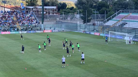Castel di Sangro, day 10: seduta pomeridiana, esercitazione tattica e partitelle! Raspadori c’è 