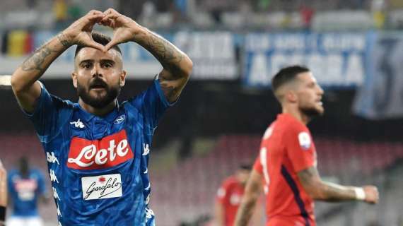 La SSC Napoli applaude Insigne: "E sono 50 in Serie A! Già due volte decisivo in quest'avvio..."