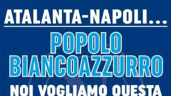 I tifosi 'abbracciano' la squadra prima di Atalanta-Napoli: appuntamento a Capodichino