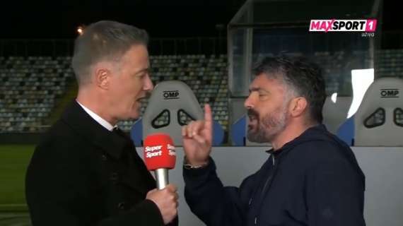 Furia Gattuso in diretta tv: litiga contro ex calciatore croato in tre lingue diverse