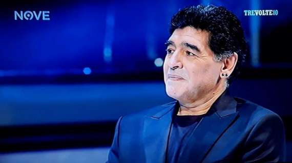 La speranza di Maradona: "Tra qualche anno Napoli sarà sempre bella ma con due scudetti in più"