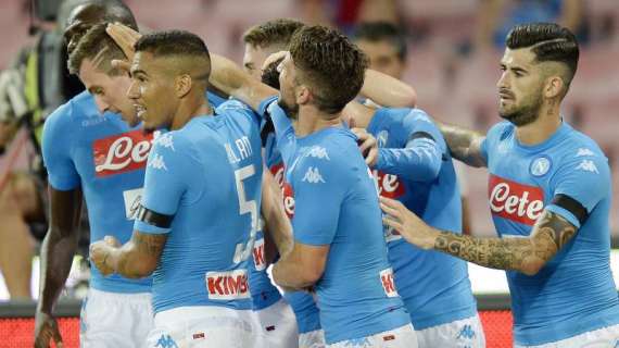 GRAFICO – Senza Higuain, un Napoli più forte: dopo 6 giornate migliorati punti, gol fatti e subiti. In attesa dei 5 nuovi acquisti