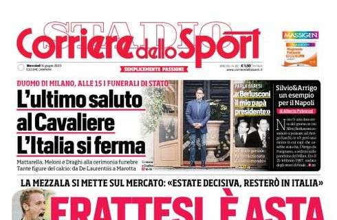 PRIMA PAGINA – CdS: “Kim ai saluti, spunta Lucumi”