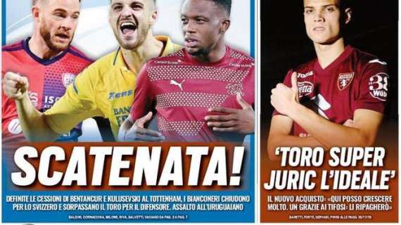 PRIMA PAGINA - Tuttosport lancia la Juve: "Scatenata!"