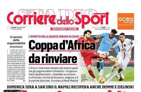 PRIMA PAGINA - CdS Campania: “Anguissa subito”