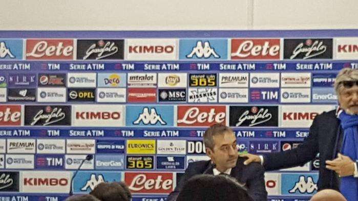 Sampdoria, Giampaolo in conferenza: "Ci abbiamo provato, il Napoli ti annienta. Duvan? Loro hanno i piccoli..."