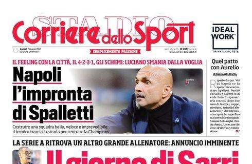 PRIMA PAGINA - CdS Campania: "Napoli, l'impronta di Spalletti"