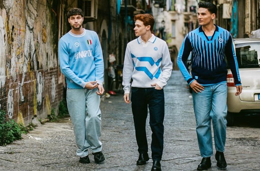 La SSCNapoli lancia la collezione di retro jumper, ispirata alle maglie più iconiche del club