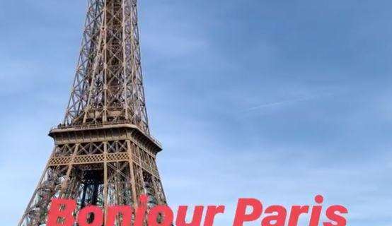 VIDEO - Anche Luigi De Laurentiis segue il Napoli in Francia: "Bonjour Paris"
