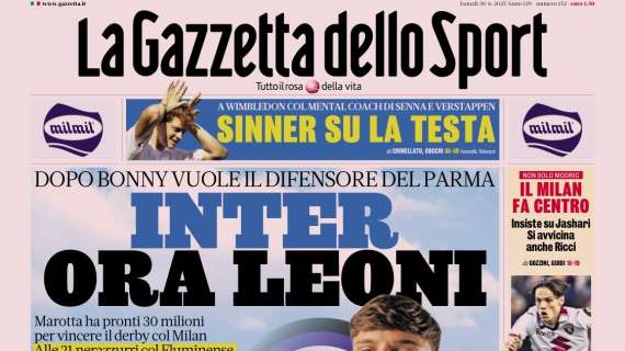 Gazzetta: “Il Napoli fa Lucca. ADL scende in campo per l’attaccante”