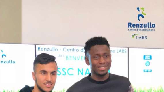 FOTO&VIDEO - Gli azzurri Ounas e Diawara ospiti del Renzullo - Centro di Riabilitazione LARS