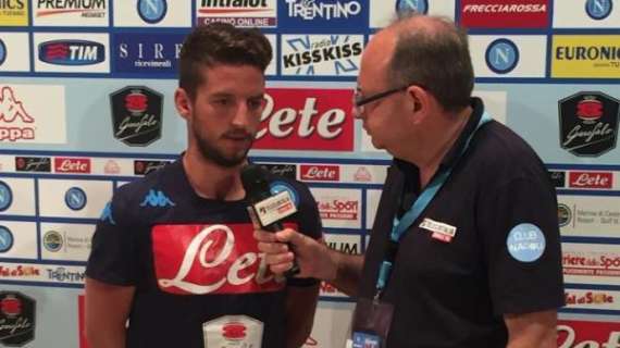 Mertens: "Voglio dare il massimo per questa maglia. Napoli è bella ogni giorno. Su Higuain..."