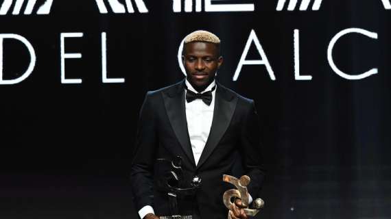 FOTOGALLERY - Gran Galà del Calcio, Osimhen vince il premio di Miglior Calciatore dell'Anno