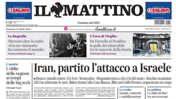 PRIMA PAGINA - Il Mattino: "E ora un Napoli settebellezze"