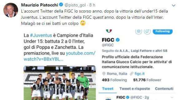FOTO - Niente foto celebrativa per l'Inter U15 dopo la vittoria sulla Juve, Pistocchi punzecchia: "Malagò se ci sei..."