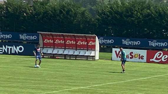 FOTO - Spalletti lavora ancora in prima persona con Olivera: lavoro tecnico supplementare