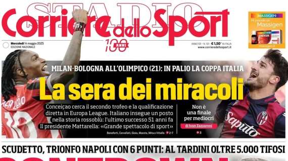 Corriere dello Sport sull'attesa Scudetto: "Contdown"