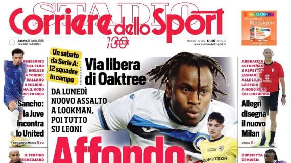Corriere dello Sport: "Conte chiude la porta. Attesa per Ndoye"