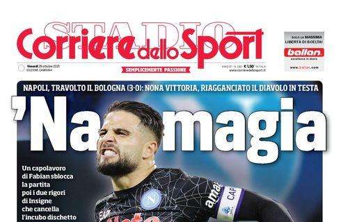 PRIMA PAGINA - CdS Campania: “’Na magia”