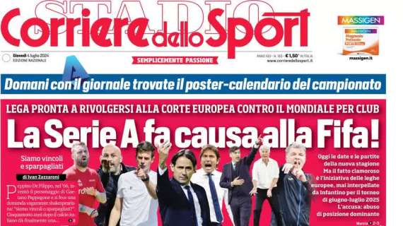 Corriere dello Sport: "Conte non molla Lukaku: contatti continui!"