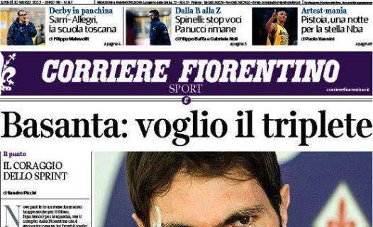 FOTO - Fiorentina, Basanta esagera e sfida il Napoli: "Voglio il triplete!"