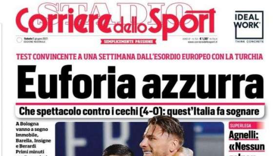 PRIMA PAGINA - CdS dà per fatto Sarri alla Lazio: "Manca solo la firma"