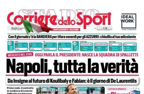 PRIMA PAGINA - CdS Campania: "Napoli, tutta la verità"