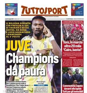 Tuttosport: "Juve, Champions da paura. Allarme Cambiaso"