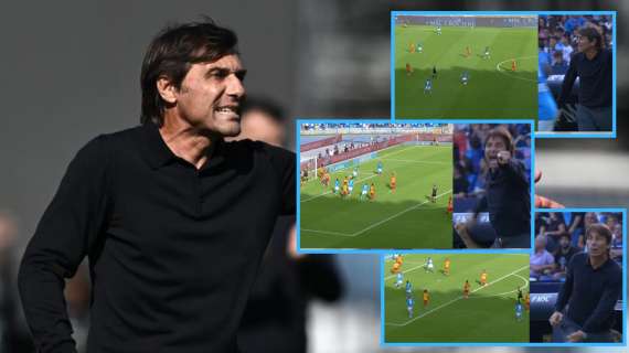 Quando Conte segna con la squadra: il gol (poi annullato) col joystick del mister