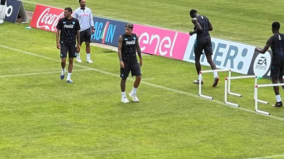 Dimaro, si rivede anche Olivera: l'uruguaiano lavora in parte in gruppo