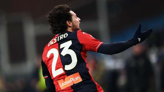 Coppa Italia, le formazioni ufficiali di Genoa-Salernitana: Destro torna dal 1'. Djuric titolare