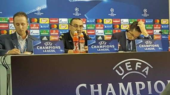 Sarri e Hamsik in conferenza stampa dal Dà Luz alle 19.30: seguila live su Tuttonapoli