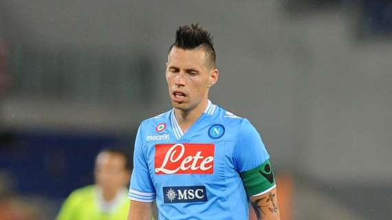 De Laurentiis su Hamsik: "Ha quattro anni di contratto, è una bandiera"