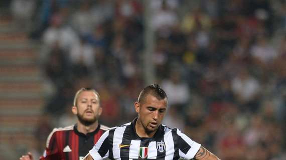 Juventus, Vidal ai compagni: "A questo punto non vado più via"