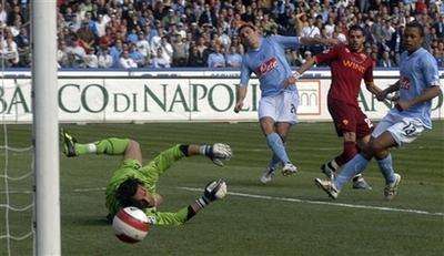 Napoli- Roma 0-3: la cronaca del match