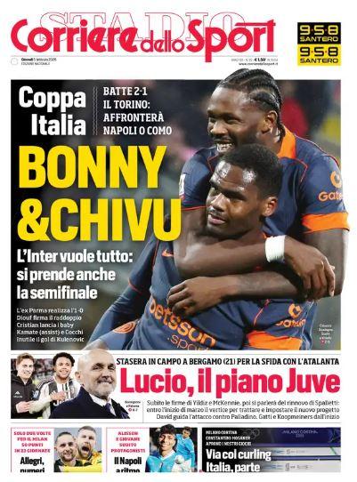 Corriere dello Sport: "Il Napoli a ritmo brasiliano"