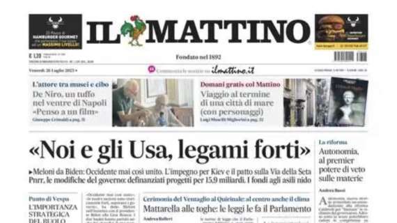 PRIMA PAGINA - Il Mattino: “Osimhen, rinnovo a un passo”