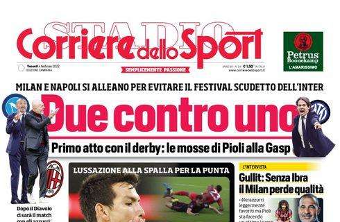 PRIMA PAGINA - CdS Campania: “Che paura per Lozano, rischia un lungo stop”
