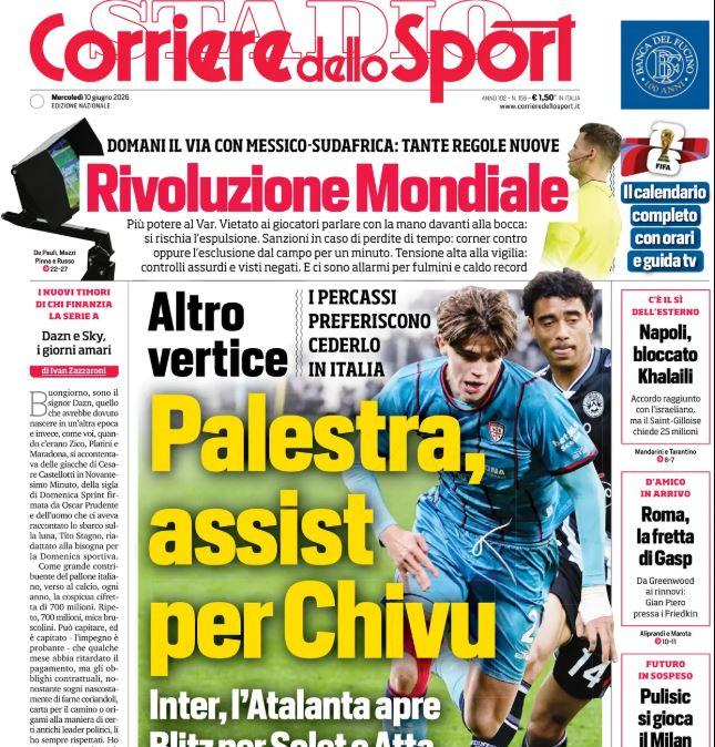 Calciomercato Napoli, Corriere dello Sport: "C'è il sì di Khalaili"