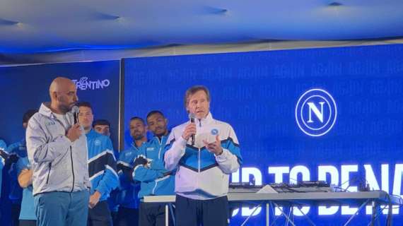 Presentazione squadra, Oriali: "Non ho mai sentito così tanto una vittoria. E ne ho avute tante..."