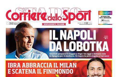 PRIMA PAGINA - CdS Campania: "Giuntoli vola in Spagna per Lobotka. Si riapre la pista Carrasco"