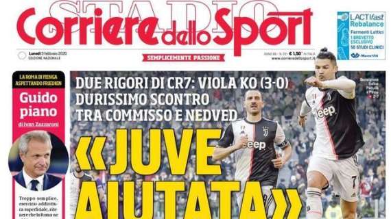 PRIMA PAGINA - CdS: "Durissimo scontro tra Commisso e Nedved"