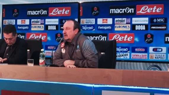Oggi la conferenza di Benitez in vista di Chievo-Napoli, seguila su TuttoNapoli