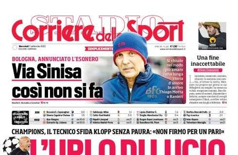PRIMA PAGINA - Cds Campania: ”L'urlo di Lucio"