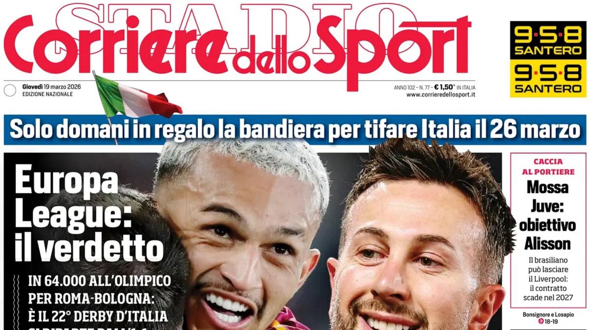 Corriere dello Sport: "Premier Napoli, Conte d'assalto col Cagliari"