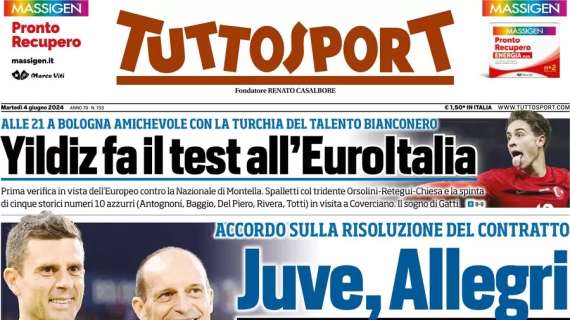 Tuttosport: "Conte-Napoli. C'è la firma. Per tre anni"