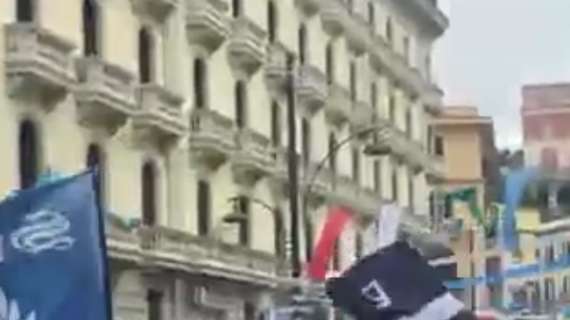 VIDEO - L'Inter vince e Napoli esulta: esplodono i tifosi a Santa Lucia