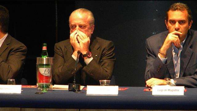 De Laurentiis fissa la priorità: "Fondamentale risolvere il problema San Paolo". E stuzzica il sindaco: "Non ti incazzare..."