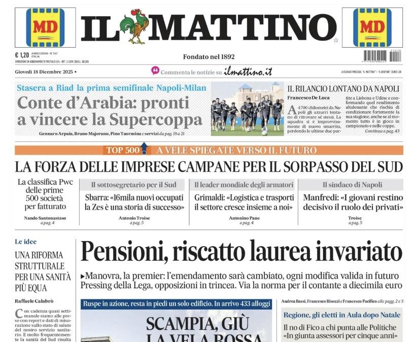 Il Mattino: 